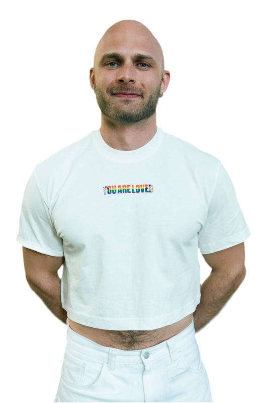 YAL Crop Top Chest Logo Summer Collection