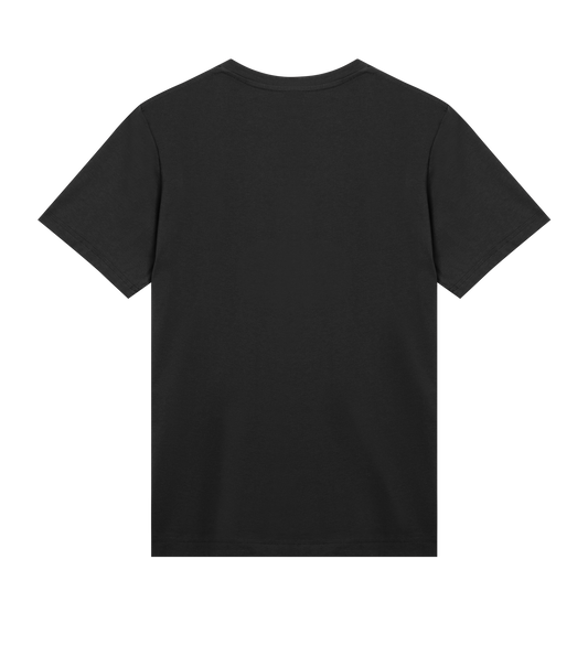 YAL REGULAR TEE MEN BLK/YLW