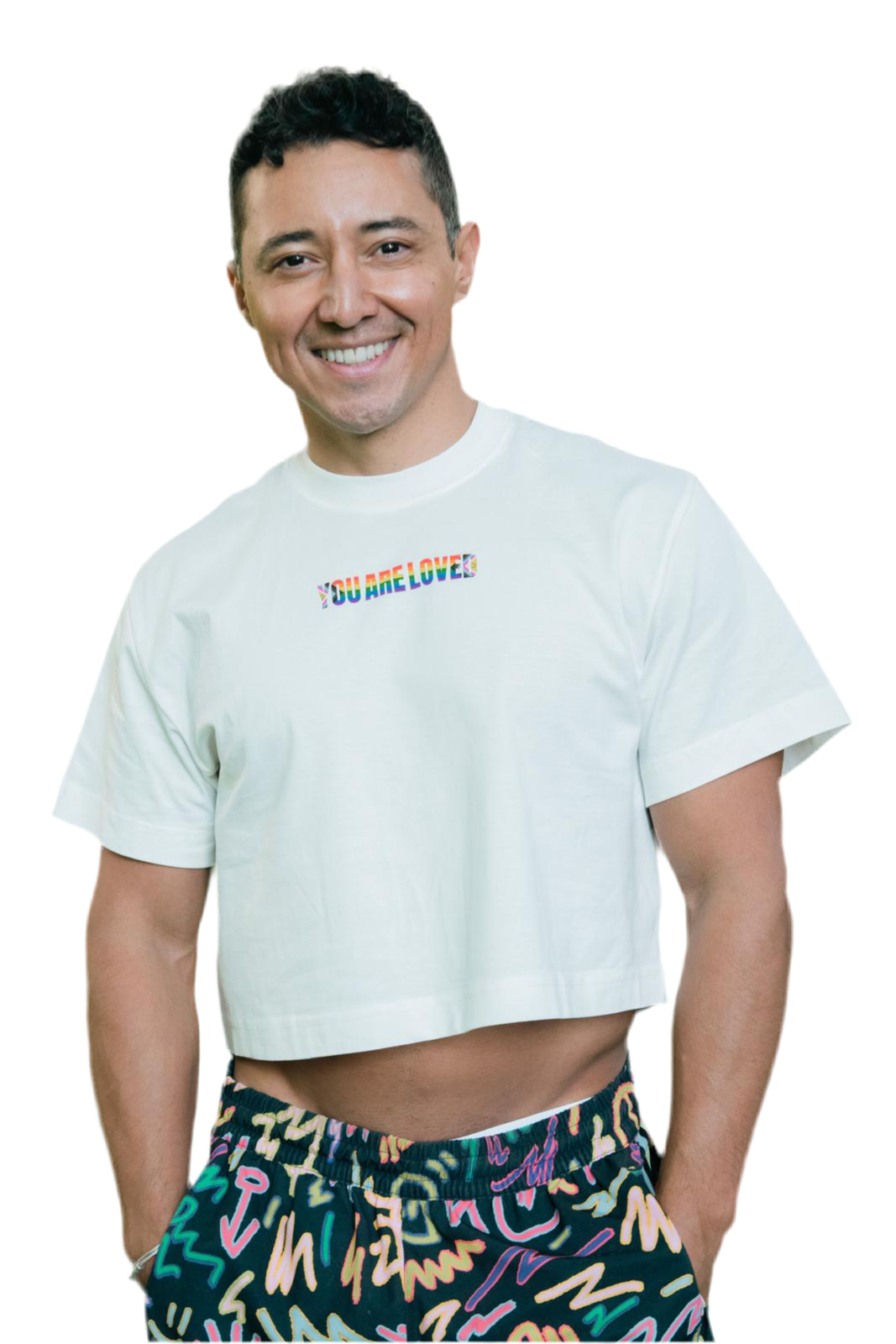 YAL Crop Top Chest Logo Summer Collection