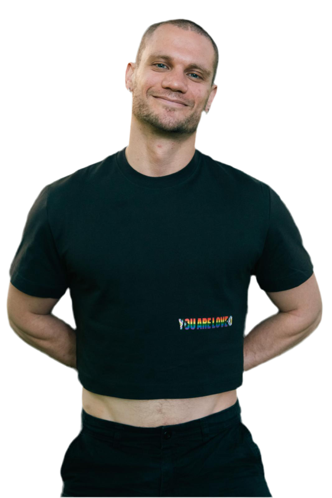 YAL Crop Horiz Logo Summer Collection