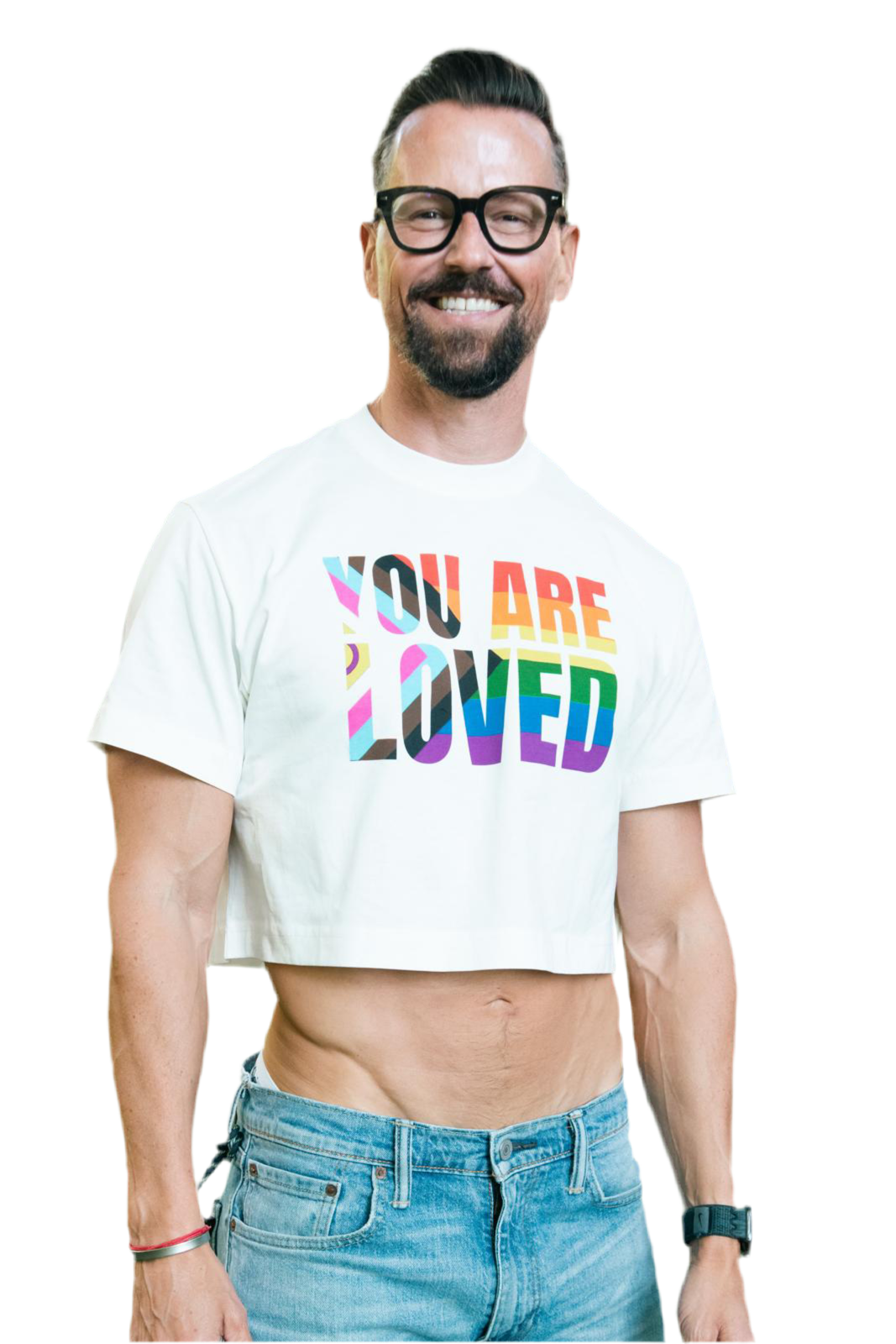 YAL Crop Top Logo Summer Collection